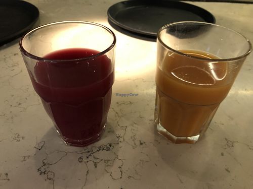 Fresh juice  at 100% Bio in Rome
