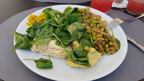 Buffet at 100% Bio in Rome