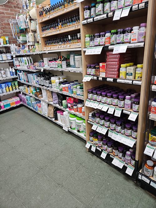 Natural health products at Rutland Area Food Co-op in Rutland
