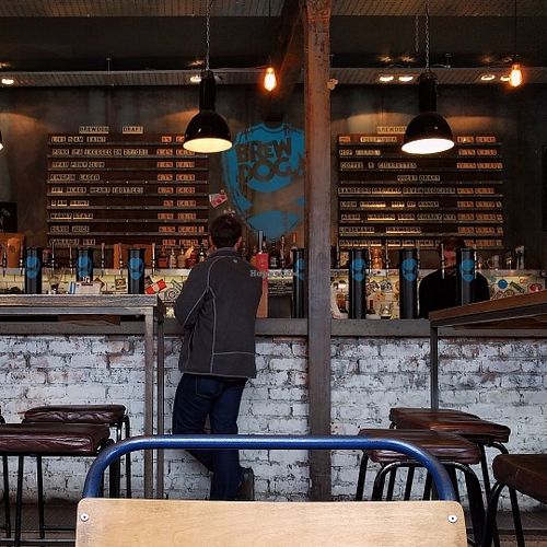 Interior at BrewDog in Glasgow