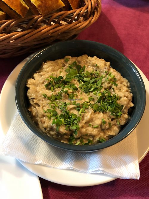 Babaganoush  at Aubergine in Bucharest
