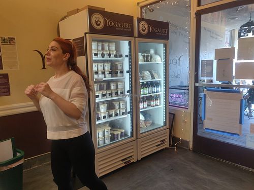 To go at Yoga-urt in Glendale