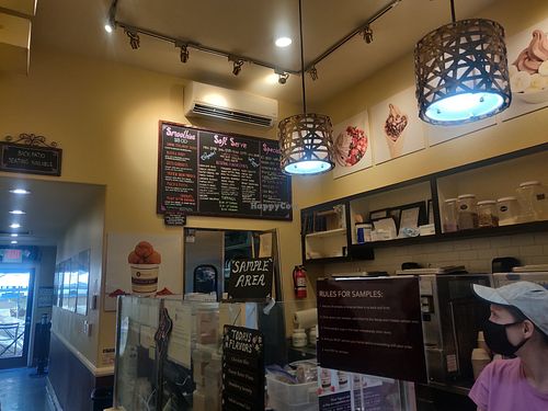 Menu at Yoga-urt in Glendale