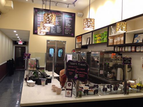 inside at Yoga-urt in Glendale