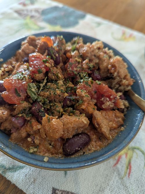 Quinoa and Bolognese sauce at Granny Smith in Annecy