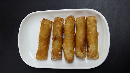 Coco Pith Lumpia at Wellnessland Vegetarian Cafe in Cebu