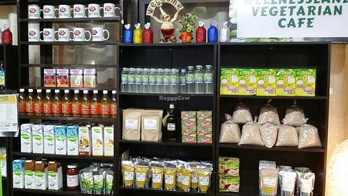 goods for sale 2 at Wellnessland Vegetarian Cafe in Cebu