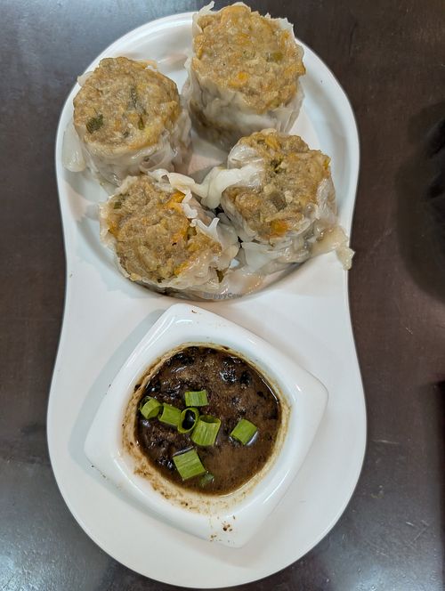 Siao mai at Wellnessland Vegetarian Cafe in Cebu