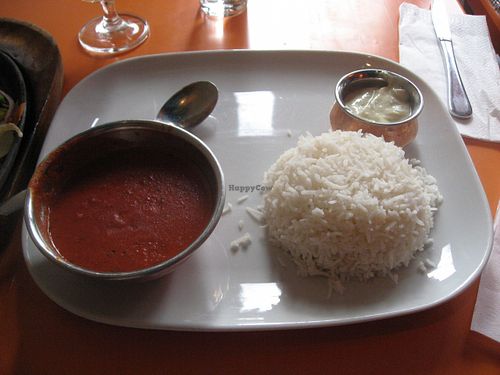 Vegan Tikka Sizlar at Holy Cow - Soder in Stockholm