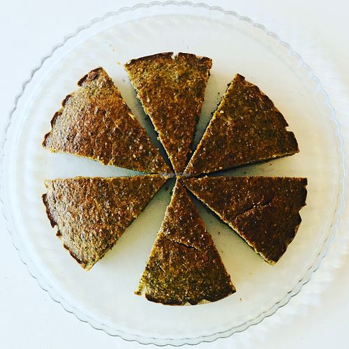 torta alle ortiche/ nettle cake at SmileS in Bellinzona