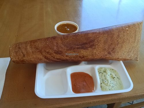 Masala Dosa at Hillside Dosa Hut in Floral Park