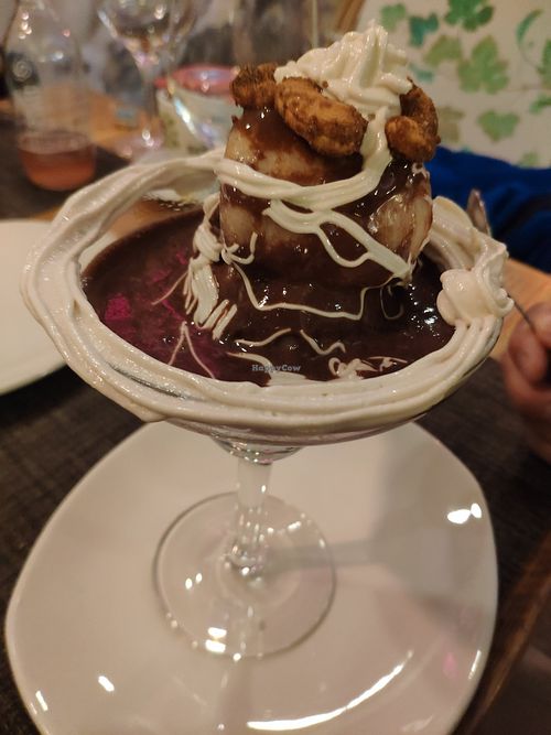 Dessert at Verdeando in Denia