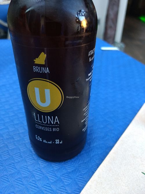 Organic beer at Verdeando in Denia