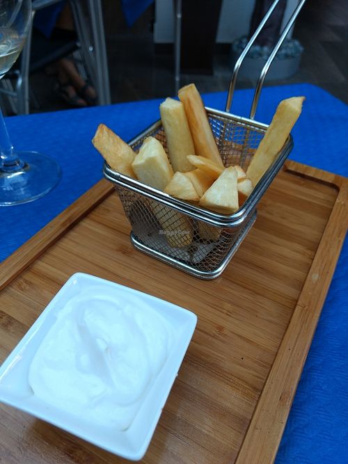 yuca fries at Verdeando in Denia