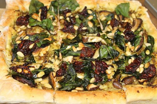 A vegan pizza at Luna e Pomodoro in Rome