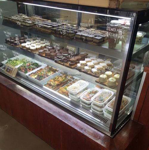 Displsy case  at The Beet Bar in Townsville