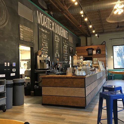 Nice atmosphere  at Vortex Doughnuts in Asheville