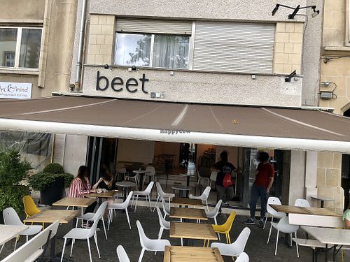 outside at Beet in Luxembourg City