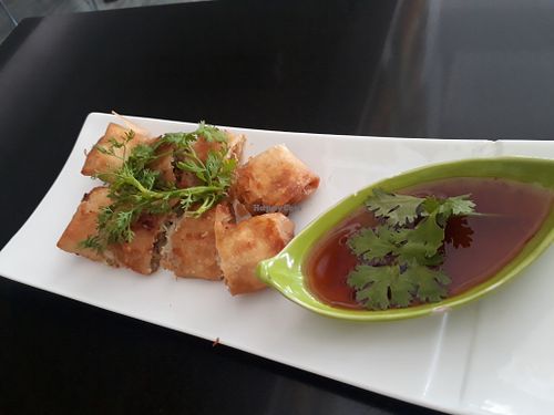 Spring rolls at Guan Yim in Lampang