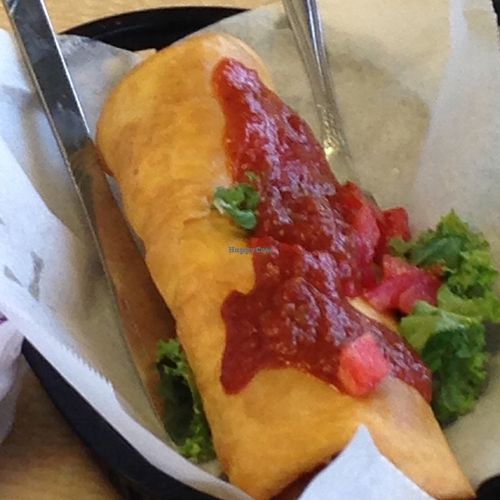 chimichanga  at Viva La Vegan in Atlanta