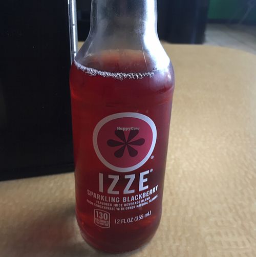 fizzy drink at Viva La Vegan in Atlanta