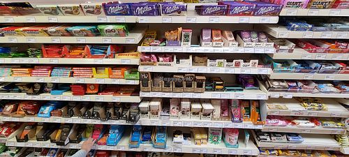 Chocolate selection at The Happy Apple in Totnes