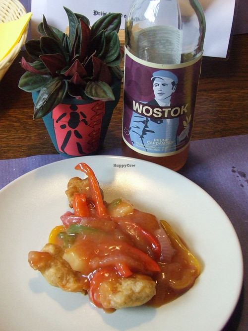 tempeh at De Vegetarier in Leeuwarden