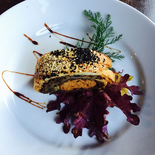 hoofdgerecht  at Eetcafe Spinoza in Leeuwarden