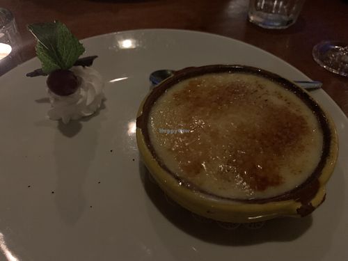 Creme brûlée  at Eetcafe Spinoza in Leeuwarden