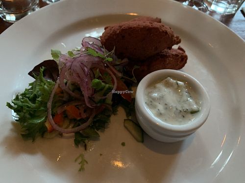 Beet appetizer at Eetcafe Spinoza in Leeuwarden