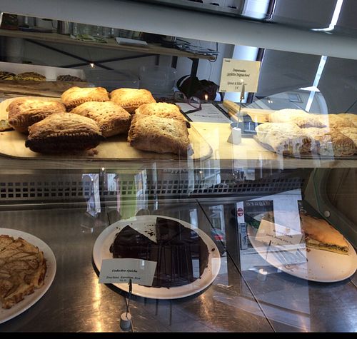 empanadas and quiche at Salute Vegetarische & Vegane Küche in Mainz