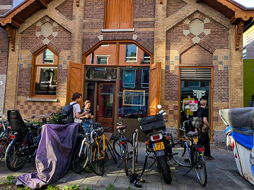 Outside of MKZ at MKZ in Amsterdam