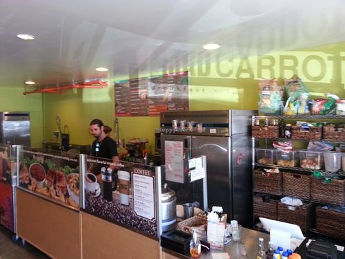 inside at The Mad Carrot in Playa Del Rey