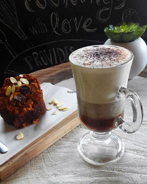 Breakfasts too!!!!!! Many organic coffees :) at La Cuchara Verde - Positive Food in Playa Flamingo