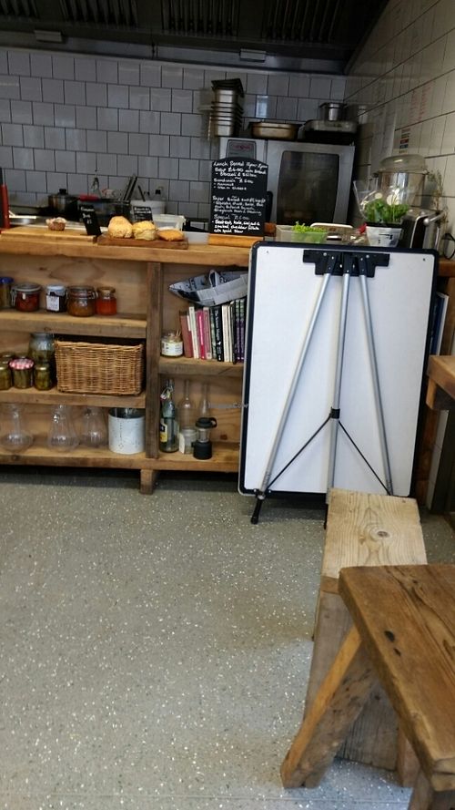 good selection of cakes at Skip Garden Kitchen in London