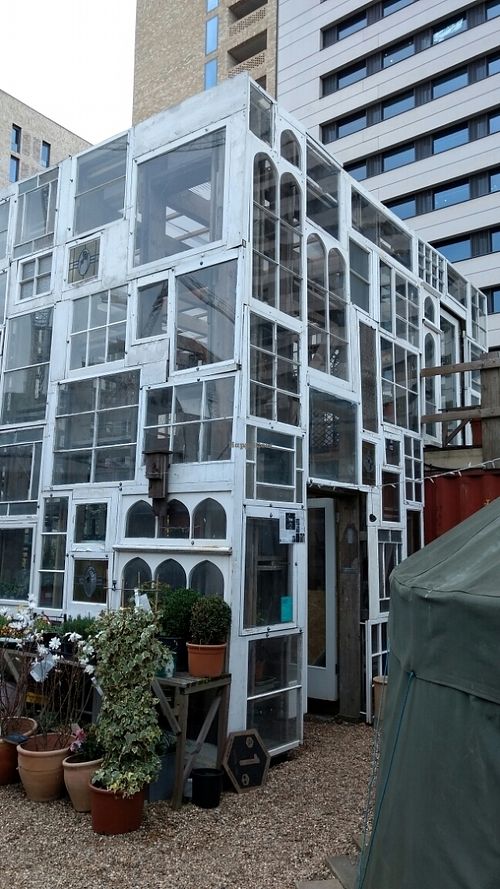 growing space of the right kind at Skip Garden Kitchen in London