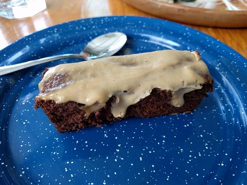 Dessert at Vitality Kitchen in Puebla