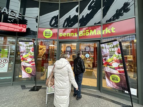 store front  at denn's Biomarkt in Jena