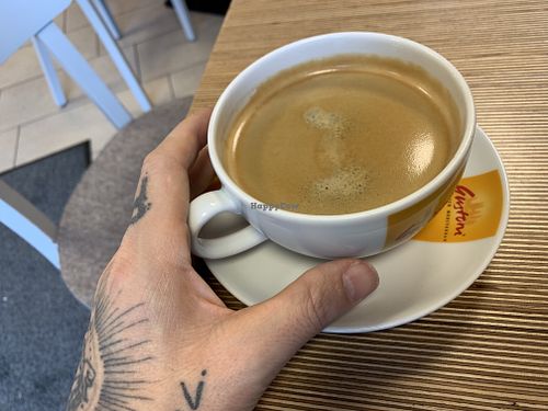 coffee at denn's Biomarkt in Jena