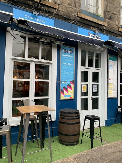 Exterior  at Treacle Bar and Kitchen in Edinburgh