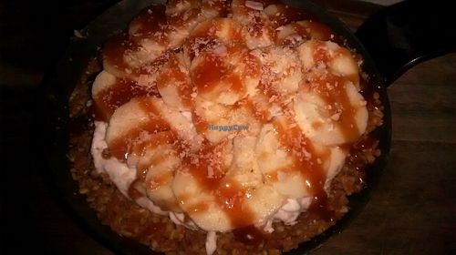 Banana, salted caramel, and coconut cream pie at Treacle Bar and Kitchen in Edinburgh