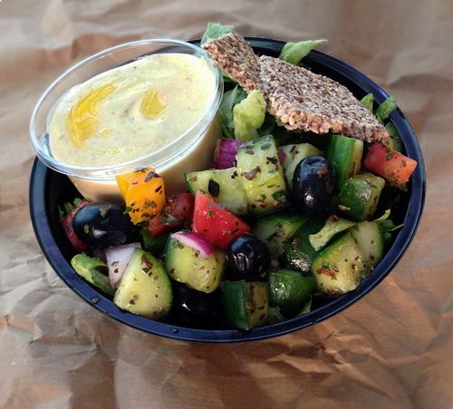 Greek salad by RepaRetek at RepaRetek in Budapest