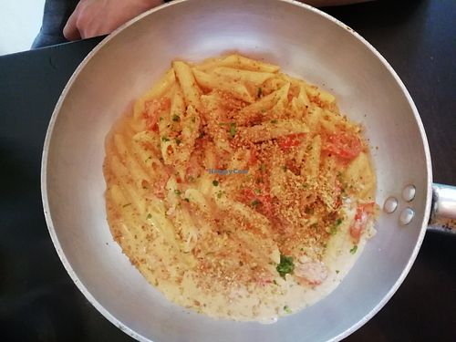 Pasta (can't remember which menu option) at NovaPizza Vegan Kitchen in Edinburgh