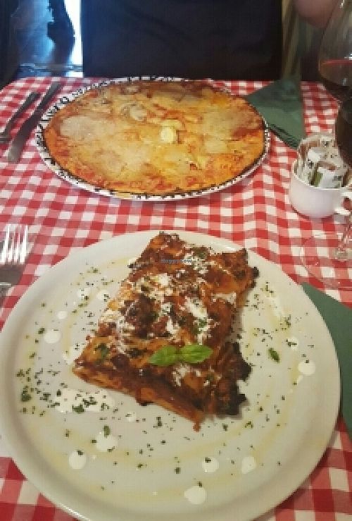 Best vegan pizza and lasagne ever had at NovaPizza Vegan Kitchen in Edinburgh