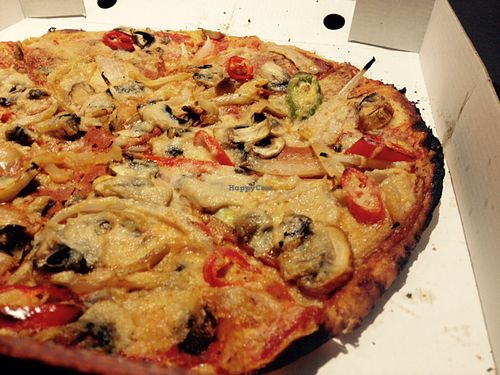 Pizza at NovaPizza Vegan Kitchen in Edinburgh