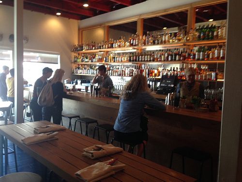 full bar at Citizen Fox - Pop up in San Francisco