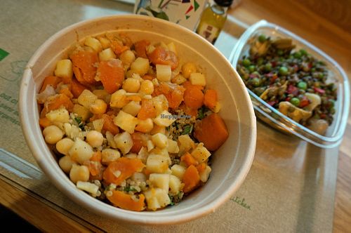 Carthage and Lentil Salad (vegan) at EXKi - Bercy in Paris