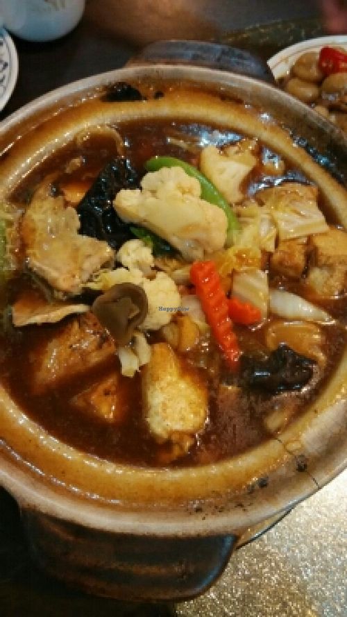claypot Toufu at Nature Vegetarian Delights 大自然素食 - Upper Serangoon in Northeast Singapore