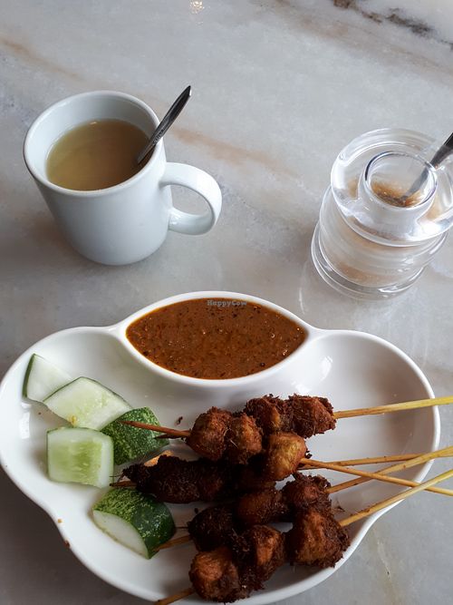 veg sate at Nature Vegetarian Delights 大自然素食 - Upper Serangoon in Northeast Singapore