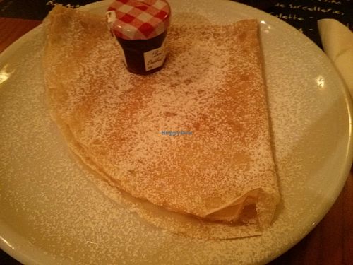 crepe with fantastic strawberry jam at Creperie du Palais  in Weimar